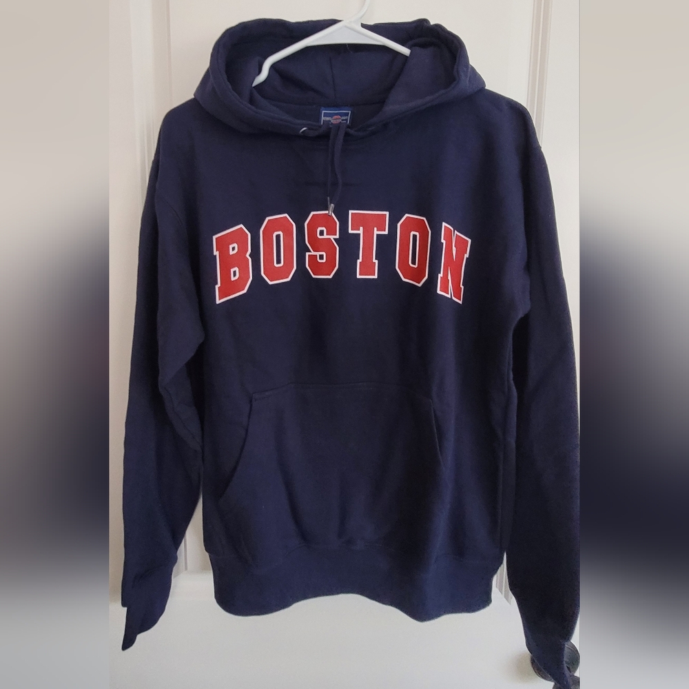 Navy Blue Boston Hoodie